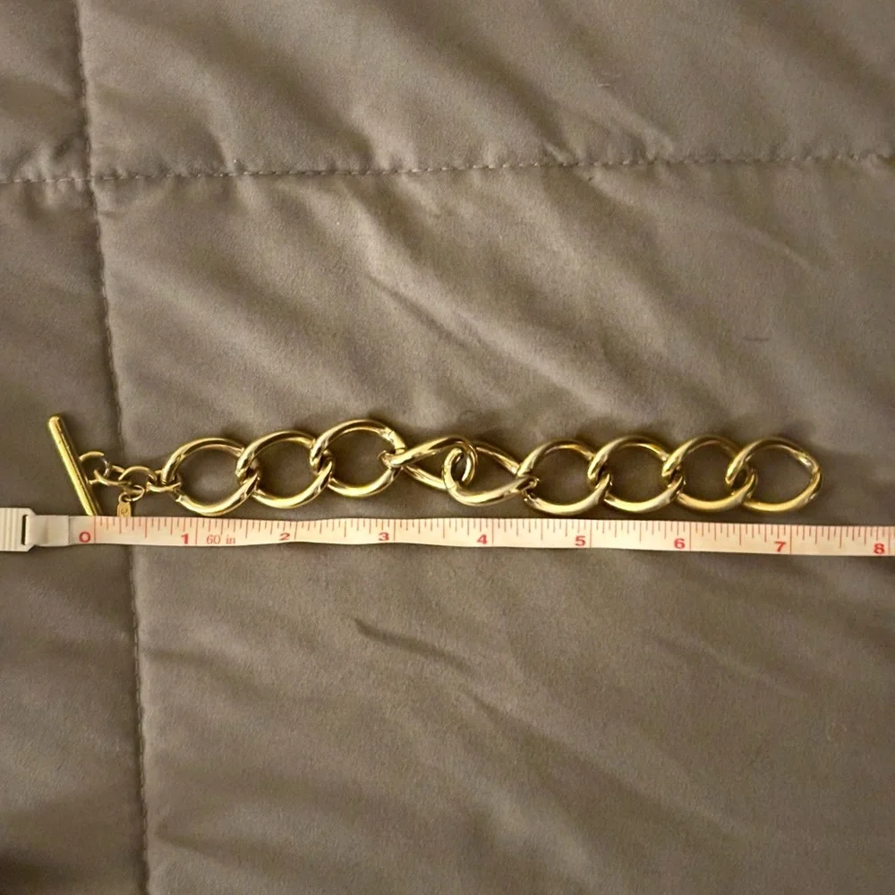 Vintage Monet Chucky Link Bracelet - Picture 4 of 4
